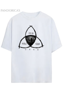 Pandorica's Dark Series Tasarımı Unisex Pamuklu T-shirt