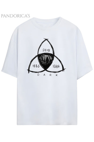 Pandorica's Dark Series Tasarımı Unisex Pamuklu T-shirt