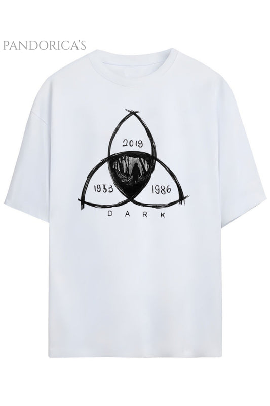 Pandorica's Dark Series Tasarımı Unisex Pamuklu T-shirt