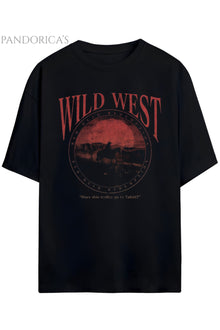 Pandorica's RED DEAD REDEMPTION Arthur Morgan Tasarımı Baskılı Yazılı Unisex Pamuklu T-shirt
