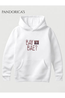 LIFE IS STRANGE Karar Anı Tasarımı "BAY OR BAE?" Yazılı Baskılı Unisex Kapüşonlu Pamuklu Sweatshirt Hoodie