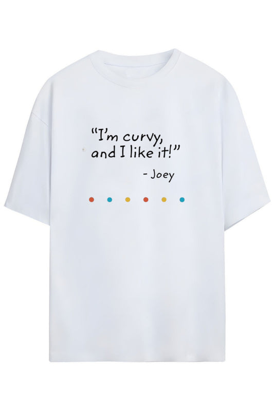 Friends Tasarimi Unisex Pamuklu T-shirt