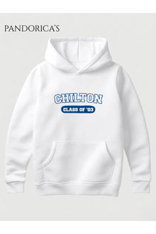 GILMORE GIRLS "CHILTON" Yazılı Baskılı Unisex Kapüşonlu Pamuklu Sweatshirt Hoodie