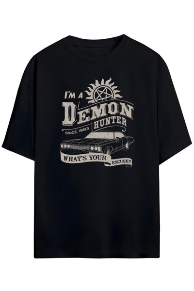 Pandorica's Supernatural Tasarimi Unisex Pamuklu T-shirt