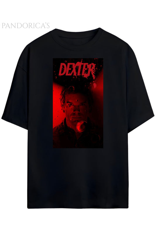 Pandorica's Dexter Tasarımı Unisex Pamuklu T-shirt