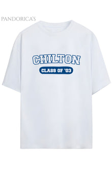 Gilmore Girls Tasarım Serisi "CHILTON" Yazılı Baskılı Unisex Tişört