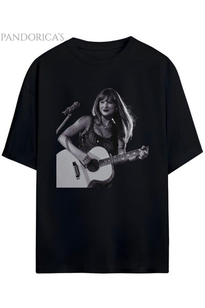 Pandorica's TAYLOR SWIFT Tasarımı Yazılı Baskılı Unisex Pamuklu T-shirt