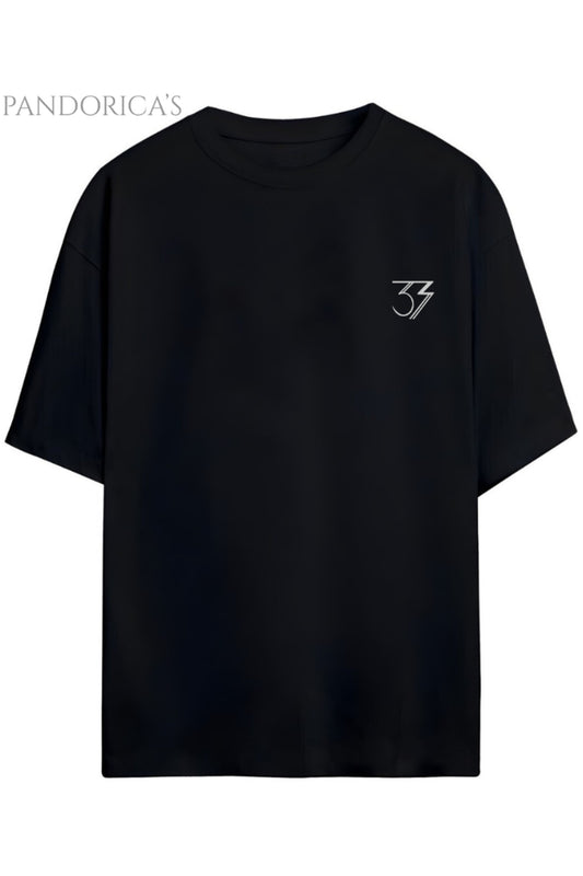 Pandorica's Expedition 33 Clair Obscure Sırt ve Göğüs Tasarım Baskılı Unisex Pamuklu T-shirt