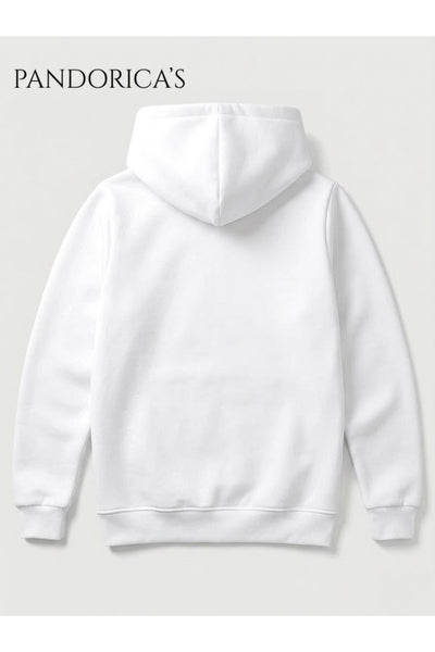 INVINCIBLE Tasarım Serisi "ALLEN THE ALEN" Yazılı Baskılı Unisex Kapüşonlu Pamuklu Sweatshirt (Hoodie)