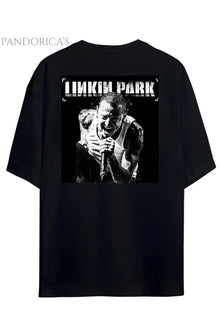 Linkin Park Chester Bennington Tasarimi Sırt Ve Göğüs Baskılı Unisex Pamuklu T-shirt