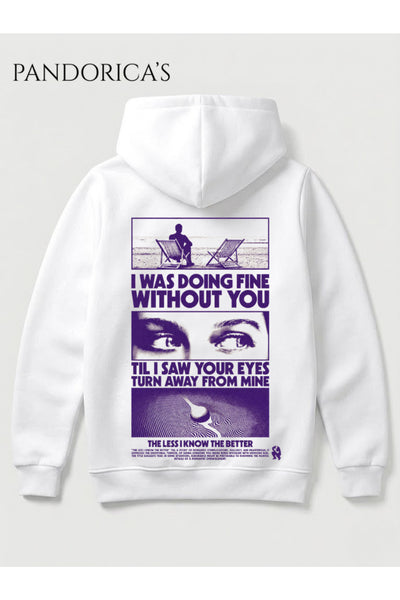 Tame Impala Tasarımı Yazılı Sırt Baskılı Kapüşonlu Pamuklu Sweatshirt Hooded Hoodie
