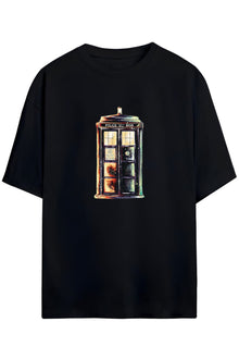 Doctor Who Tasarimi Unisex Pamuklu T-shirt