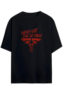 The Last Of Us Tasarimi Unisex Pamuklu T-shirt