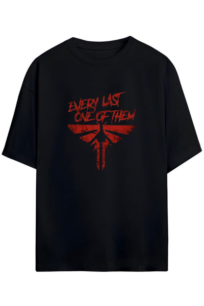 The Last Of Us Tasarimi Unisex Pamuklu T-shirt