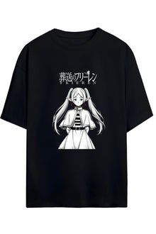 Frieren: Beyond Journey's End (Sousou no Frieren) Baskılı Yazılı Pamuklu Unisex Tişört