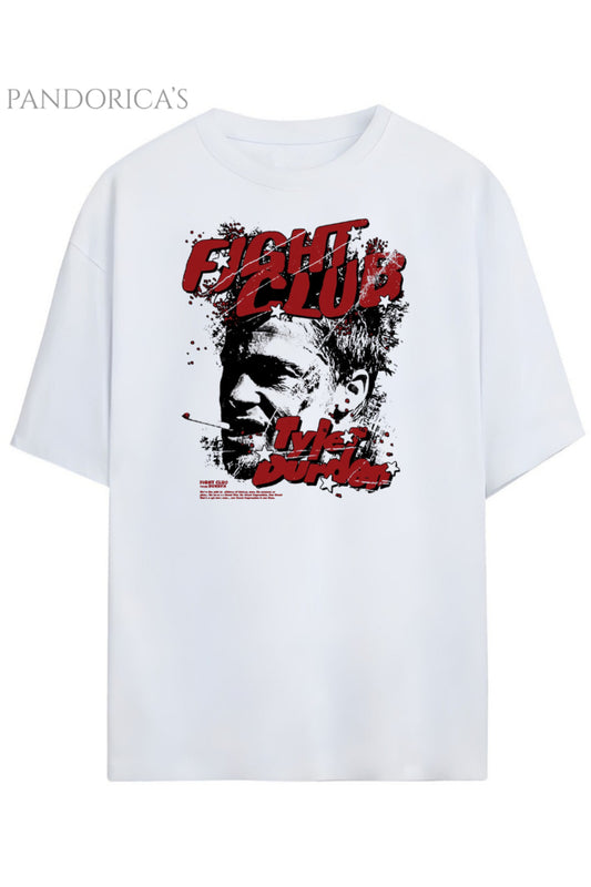Pandorica's Fight Club Tasarimi Unisex Pamuklu T-shirt