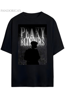 Pandorica's Peaky Blinders Thomas Shelby Tasarımı Unisex Pamuklu T-shirt