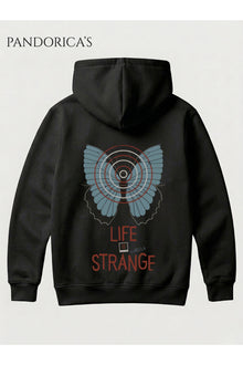 LIFE IS STRANGE Tasarımı Yazılı SIRT Baskılı Unisex Kapüşonlu Pamuklu Sweatshirt Hoodie