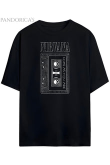 Pandorica's Nirvana Tasarımı Tasarımı Unisex Pamuklu T-shirt