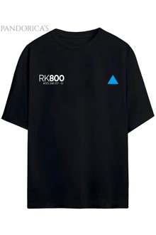 Detroit:Become Human Tasarım Serisi Connor RK800 Unisex Pamuklu Tişört