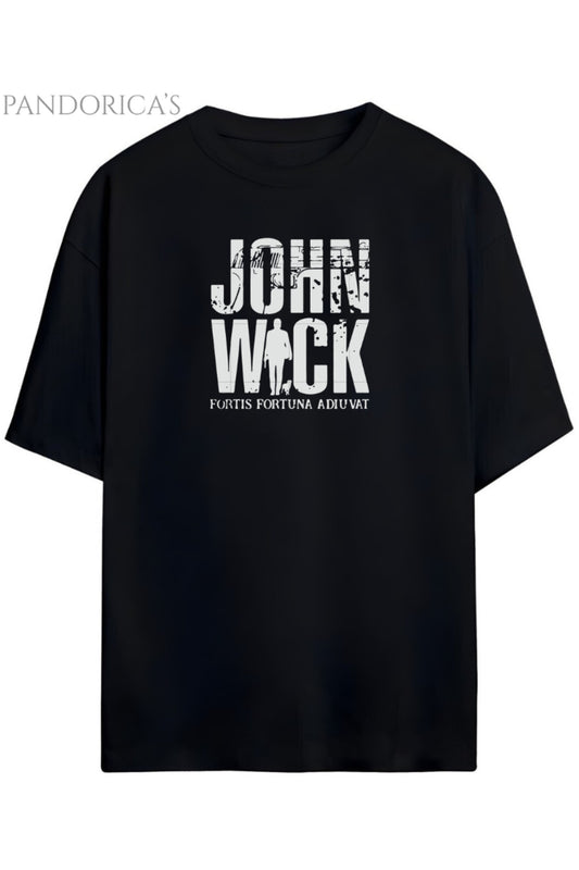 Pandorica's John Wick Tasarimi Unisex Pamuklu T-shirt