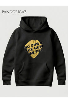 THE BOYS SOLDIER BOY Tasarımı "NO ONE'S IS THE NEW ME PAL" İkonik Replik Yazılı Baskılı Unisex Kapüşonlu Pamuklu Sweatshirt Hoodie
