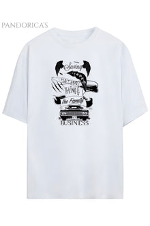 Pandorica’s Supernatural Tasarimi Unisex Pamuklu T-shirt