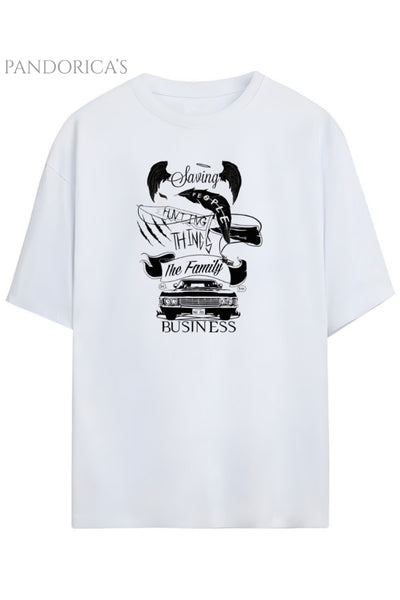 Pandorica’s Supernatural Tasarimi Unisex Pamuklu T-shirt