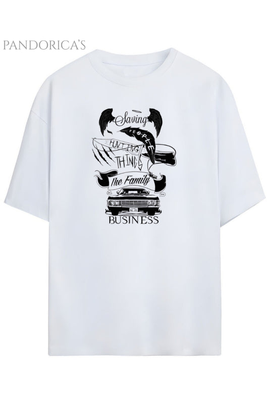Pandorica’s Supernatural Tasarimi Unisex Pamuklu T-shirt