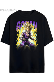 Pandorica's Dragon Ball Z GOHAN Tasarimi Unisex Pamuklu T-shirt
