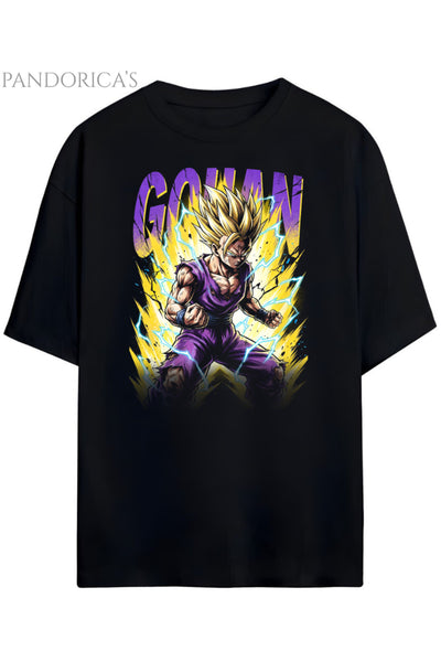 Pandorica's Dragon Ball Z GOHAN Tasarimi Unisex Pamuklu T-shirt