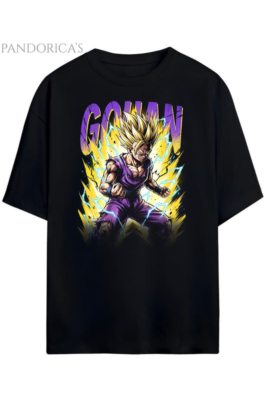 Pandorica's Dragon Ball Z GOHAN Tasarimi Unisex Pamuklu T-shirt