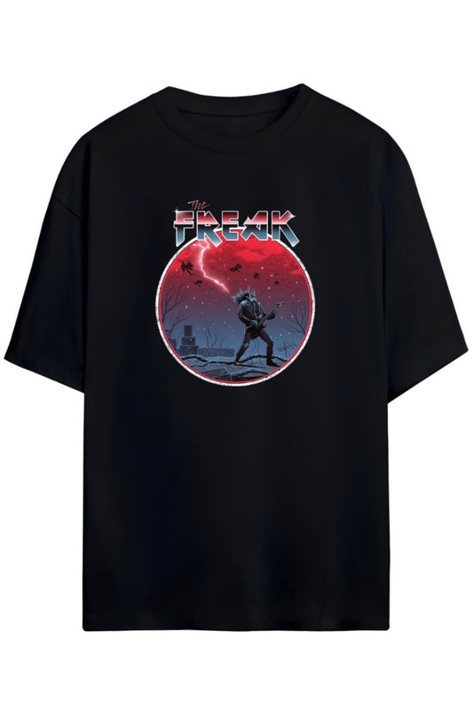 Stranger Things Tasarimi Unisex Pamuklu T-shirt