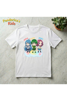 Pandorica's Kpop İblis Avcıları (Demon Hunters) Tasarımı Pamuklu Unisex Çocuk T-shirt