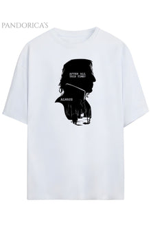 Pandorica's Severus Snape Tasarımı Always Yazılı Unisex Pamuklu T-shirt