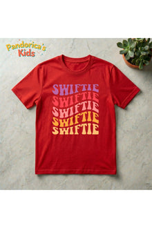 Pandorica's Taylor Swift Tasarımı Pamuklu Unisex Çocuk T-shirt