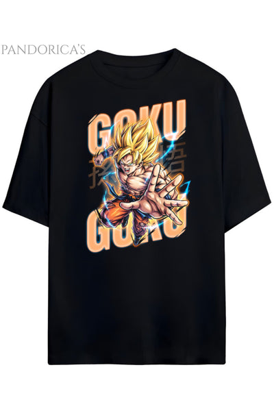 Pandorica's Dragon Ball Z GOKU Tasarimi Unisex Pamuklu T-shirt