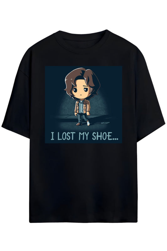 Supernatural Tasarimi Unisex Pamuklu T-shirt