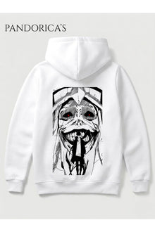 SOLO LEVELING ANİME Tasarımı SMILE Yazılı "STATUE OF GOD" SIRT VE ÖN Baskılı Yazılı Baskılı Unisex Kapüşonlu Pamuklu Sweatshirt Hoodie