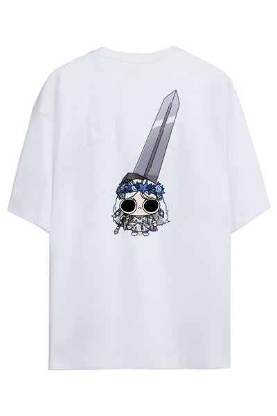 Elden Ring Nightreign Tasarimi Unisex Pamuklu T-shirt