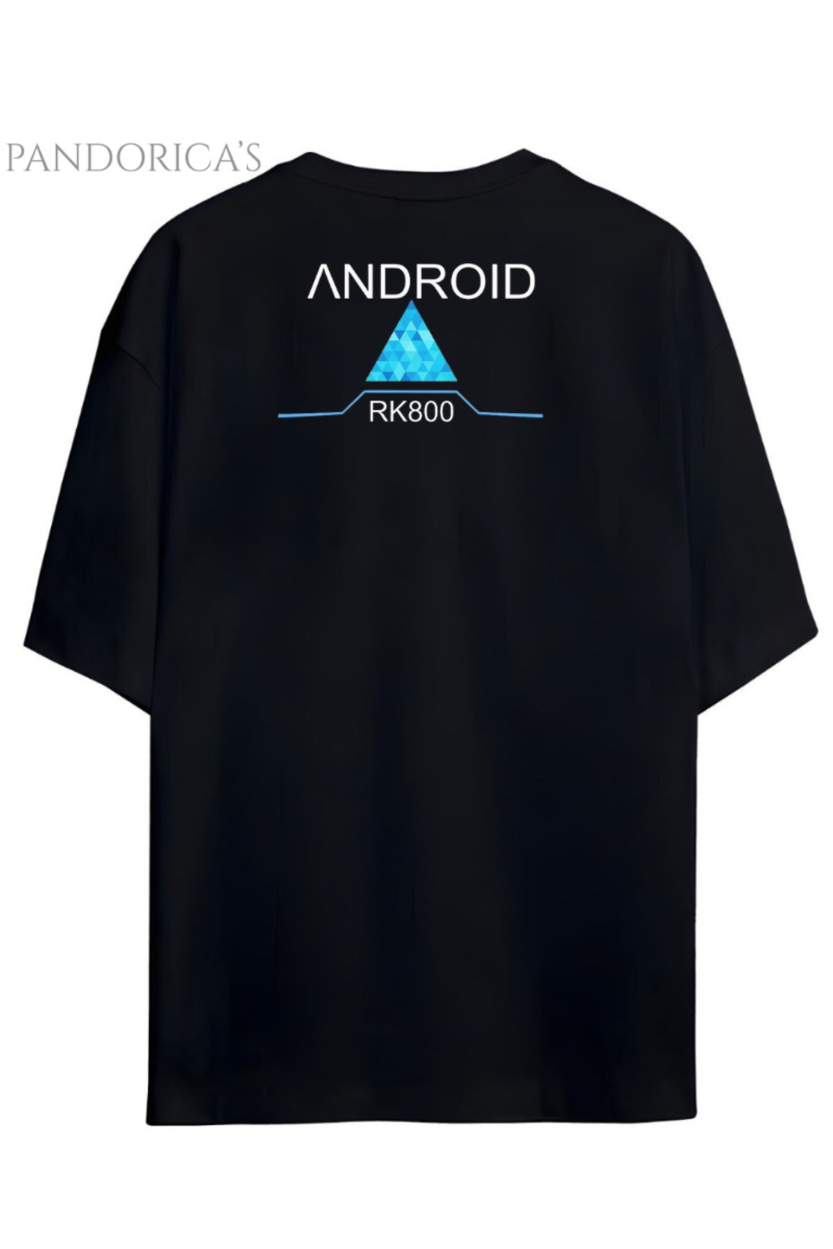 Detroit:Become Human Tasarım Serisi Connor Rk800 Unisex Pamuklu Tişört