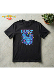 Pandorica's Kpop İblis Avcıları (Demon Hunters) Tasarımı Pamuklu Unisex Çocuk T-shirt