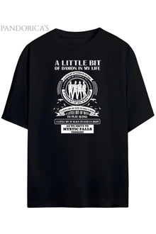 Pandorica's The Vampire Diaries Tasarımı Unisex Pamuklu T-shirt