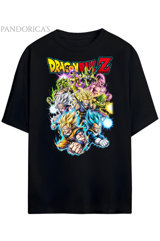 Pandorica’s Dragon Ball Z Tasarimi Unisex Pamuklu T-shirt