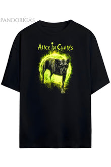 Pandorica's Alice in Chains Tasarimi Unisex Pamuklu T-shirt