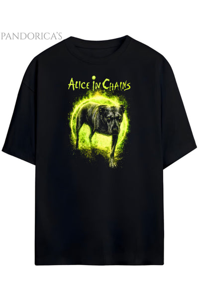 Pandorica's Alice in Chains Tasarimi Unisex Pamuklu T-shirt