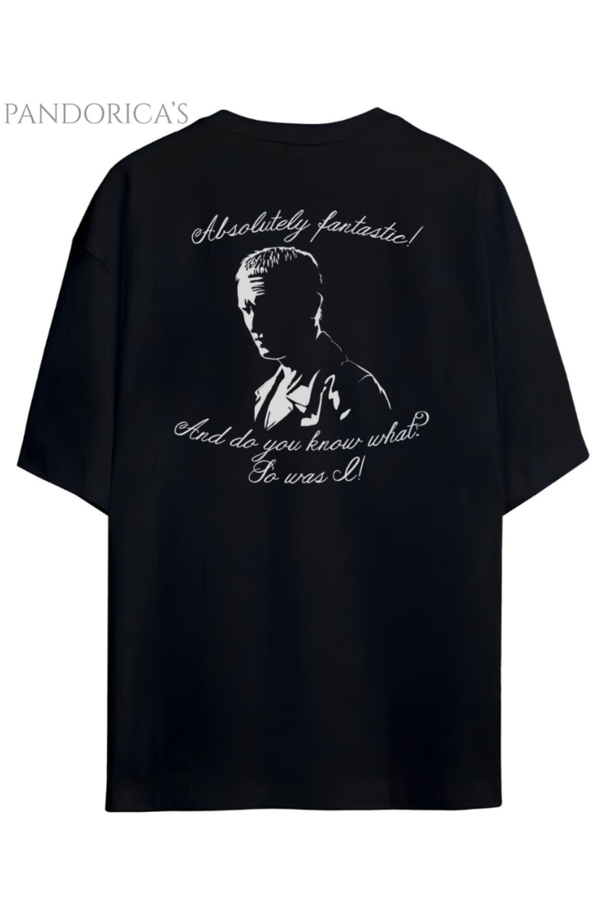 Pandorica's Doctor Who 9Th Doctor Gallifreyan&Last Words Sırt&Göğüs Tasarımı Unisex Pamuklu T-Shirt
