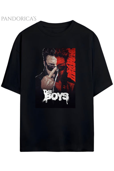 Pandorica's The Boys Billy Butcher Baskılı Unisex Pamuklu Tişört