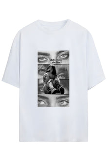 Billie Eilish Tasarimi Unisex Pamuklu T-shirt