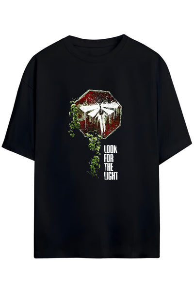 The Last Of Us Tasarimi Unisex Pamuklu T-shirt